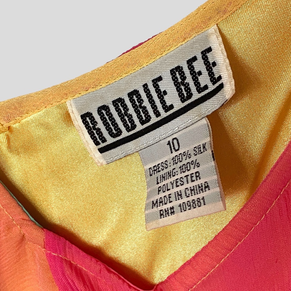 90’s Bobbie Bee Rainbow Ombre Fairy Dress ALTERED See Measurements - Picture 6 of 10